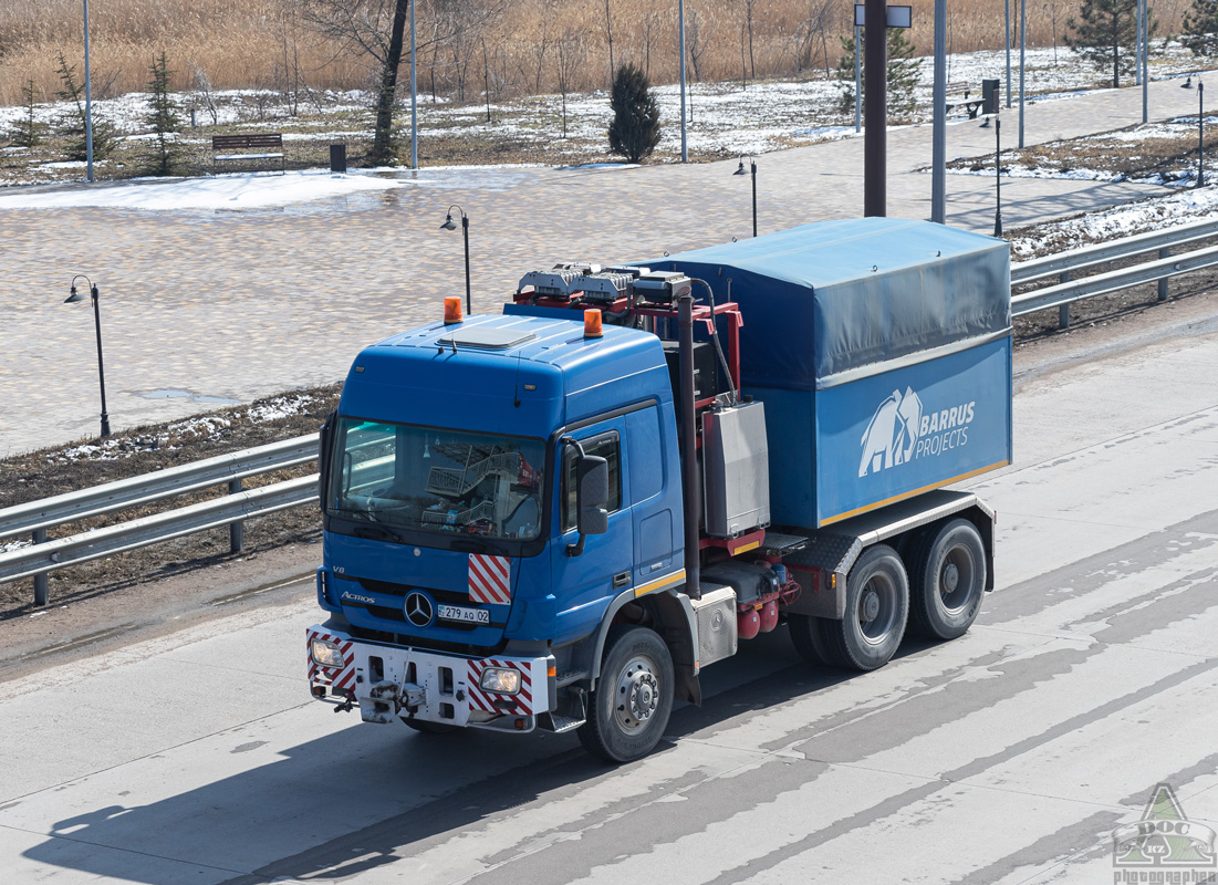 Алматы, № 279 AQ 02 — Mercedes-Benz Actros ('2009)