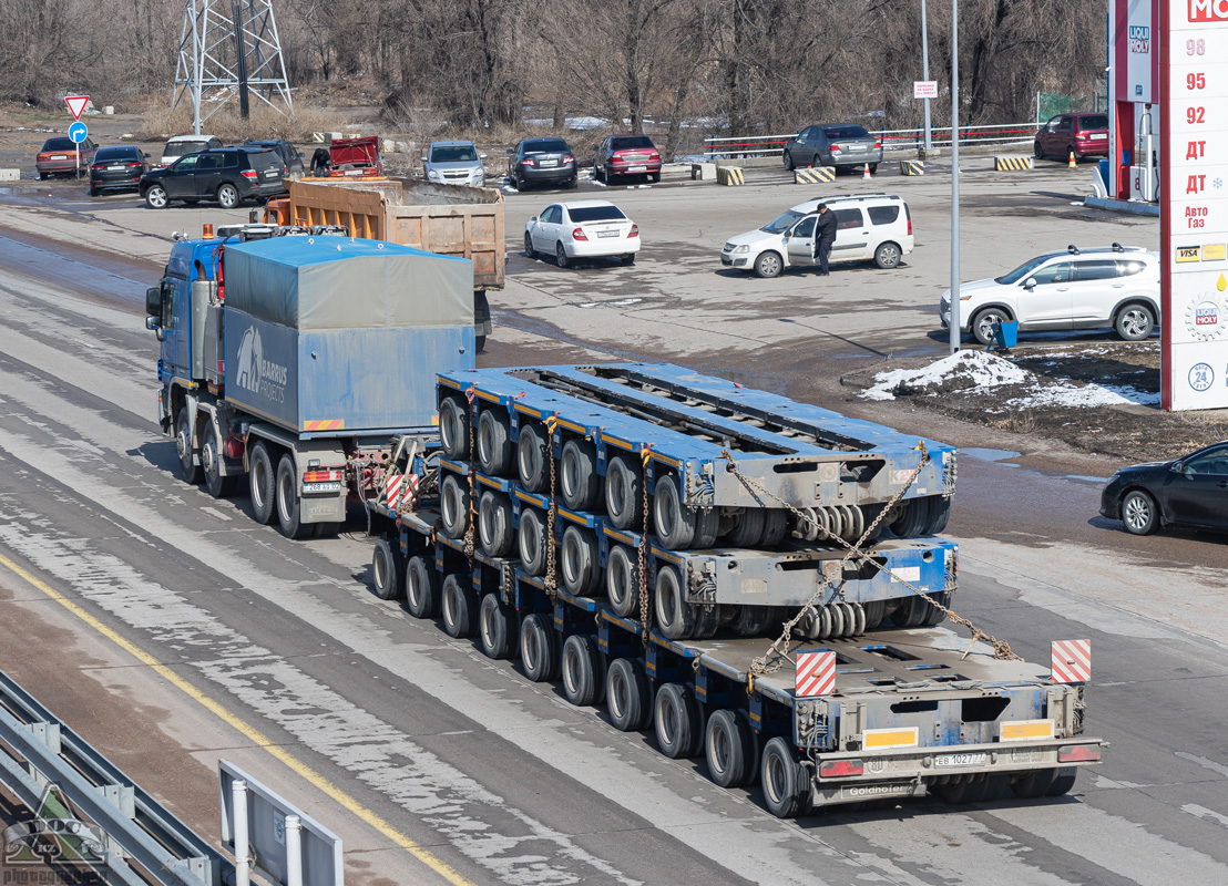 Московская область, № ЕВ 1027 77 — Goldhofer (общая модель) [WG0]