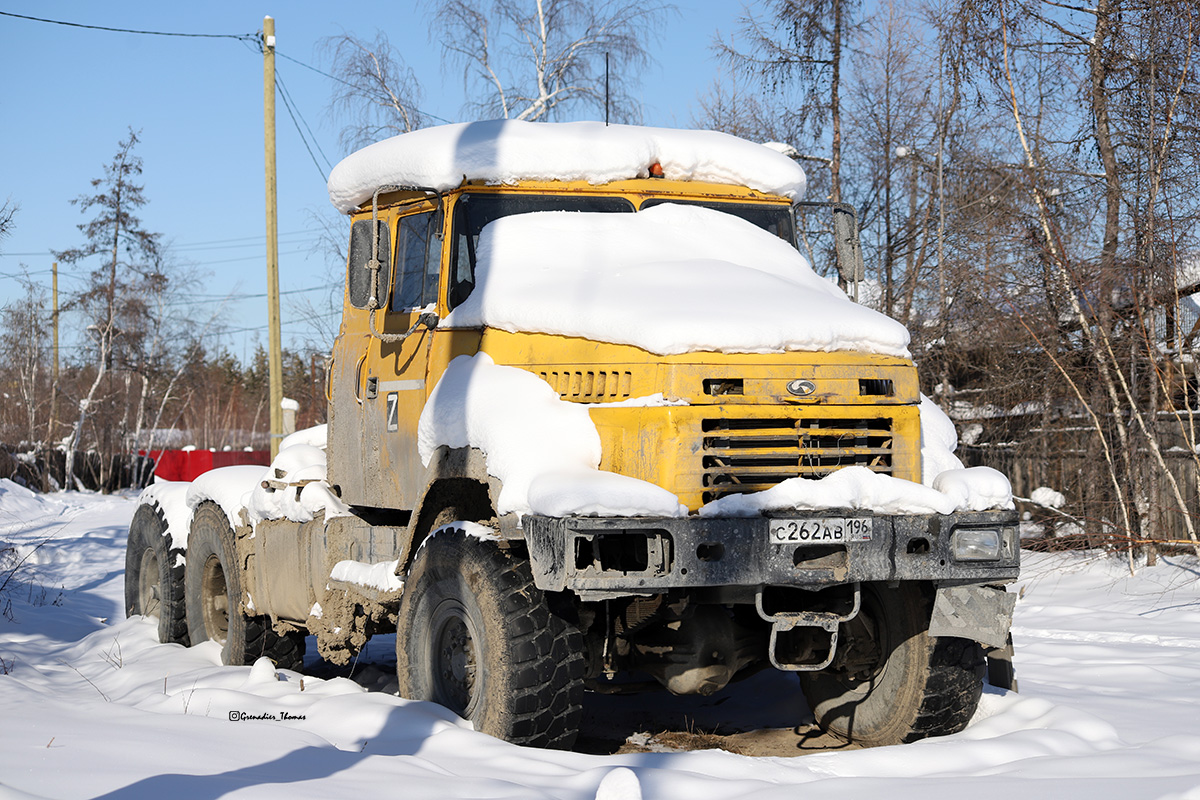 Саха (Якутия), № С 262 АВ 196 — КрАЗ-6443