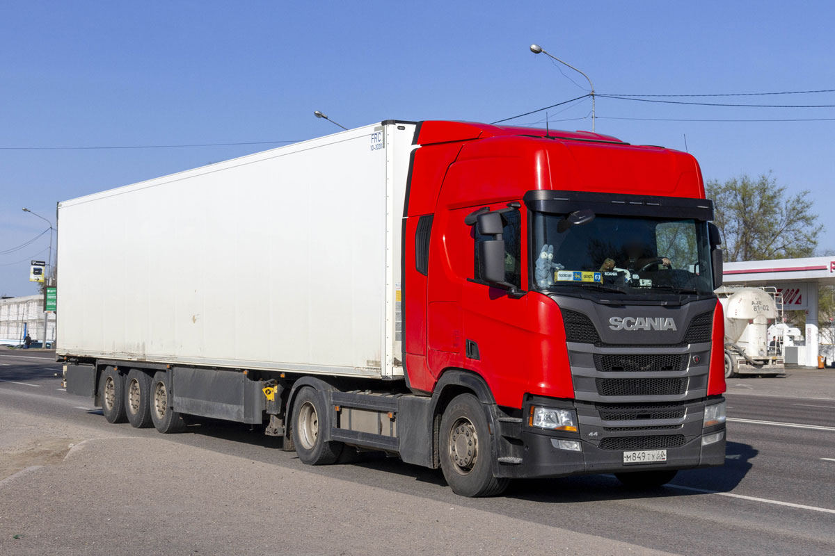 Псковская область, № М 849 ТУ 60 — Scania ('2016) R440