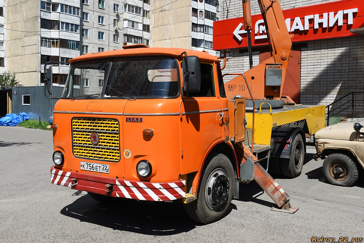 Алтайский край, № К 756 ЕТ 22 — Škoda 706 MTS 24