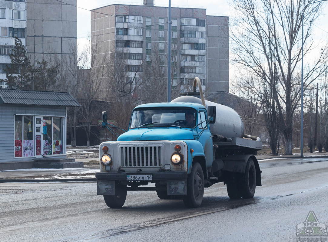 Павлодарская область, № 386 AHH 14 — ГАЗ-53-12