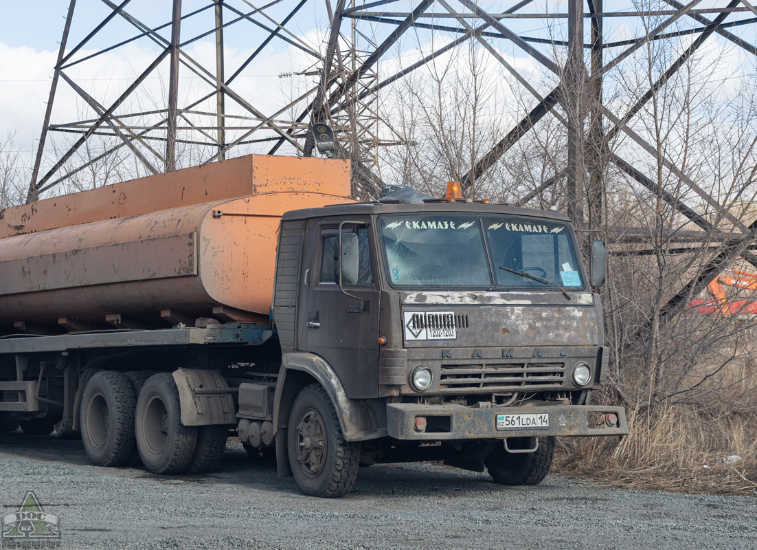 Павлодарская область, № 561 LDA 14 — КамАЗ-5410