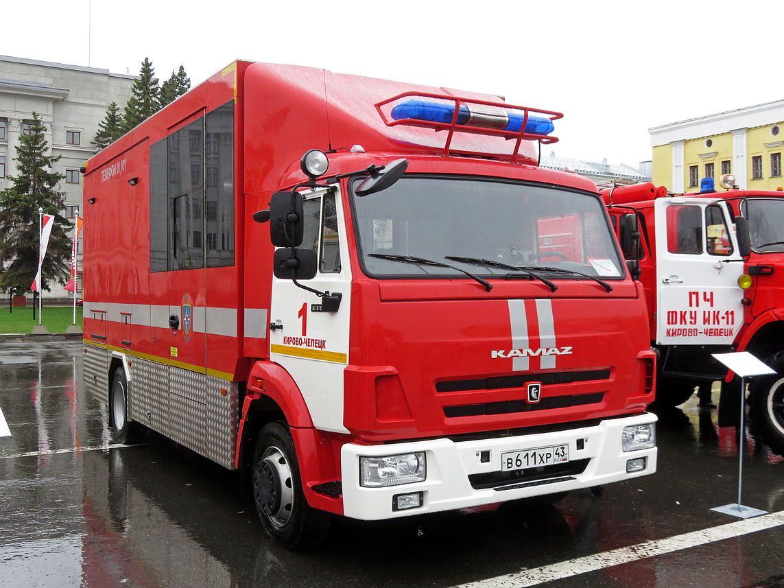 Кировская область, № В 611 ХР 43 — КамАЗ-4308-G5(69)