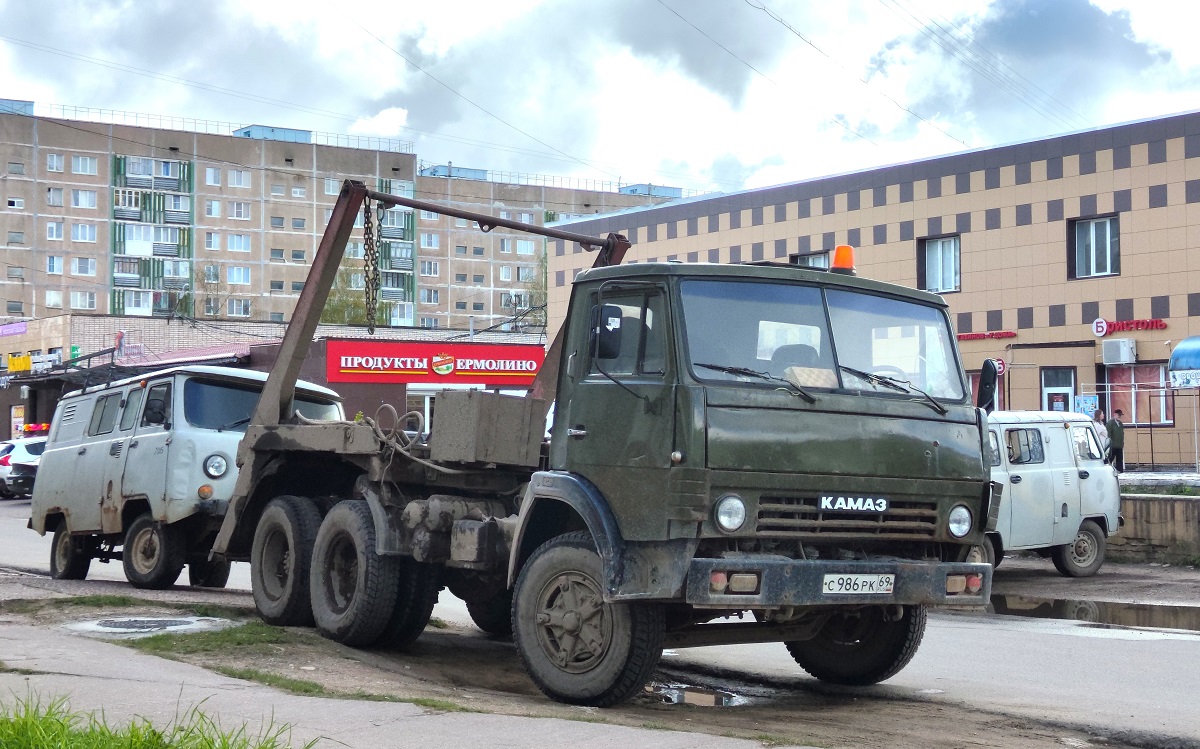 Тверская область, № С 986 РК 69 — КамАЗ-55111 [551110]
