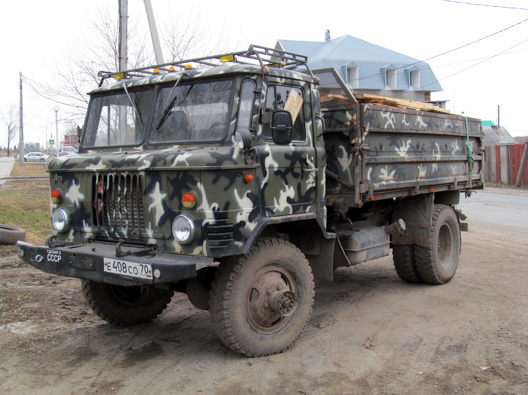 Томская область, № Е 408 СО 70 — ГАЗ-66-31 Томская область, № Е 408 СО 70 — ГАЗ-66-31
