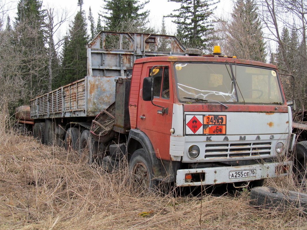 Томская область, № А 255 СЕ 70 — КамАЗ-54112 Томская область, № А 255 СЕ 70 — КамАЗ-54112
