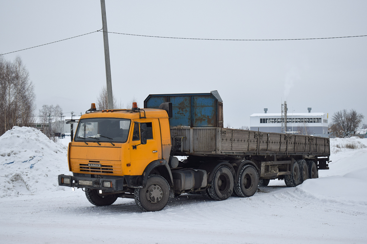 Алтайский край, № К 677 ТТ 22 — КамАЗ-65116-62 Алтайский край, № К 677 ТТ 22 — КамАЗ-65116-62
