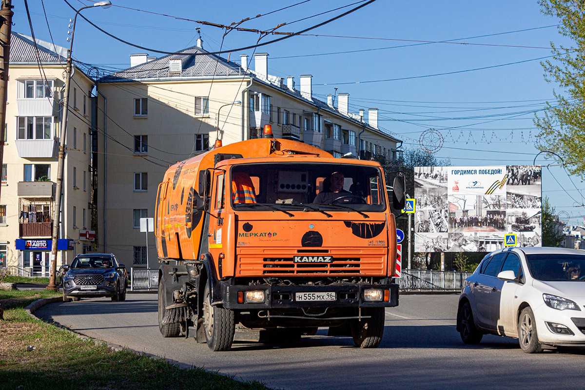 Свердловская область, № Н 555 МХ 96 — КамАЗ-43253-A3(96) Свердловская область, № Н 555 МХ 96 — КамАЗ-43253-A3(96)