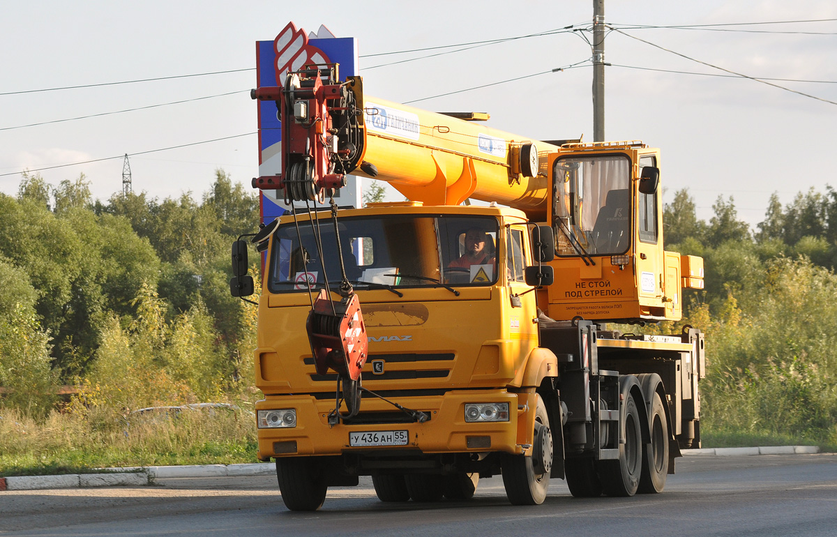 Омская область, № У 436 АН 55 — КамАЗ-65115-L4(19) Омская область, № У 436 АН 55 — КамАЗ-65115-L4(19)