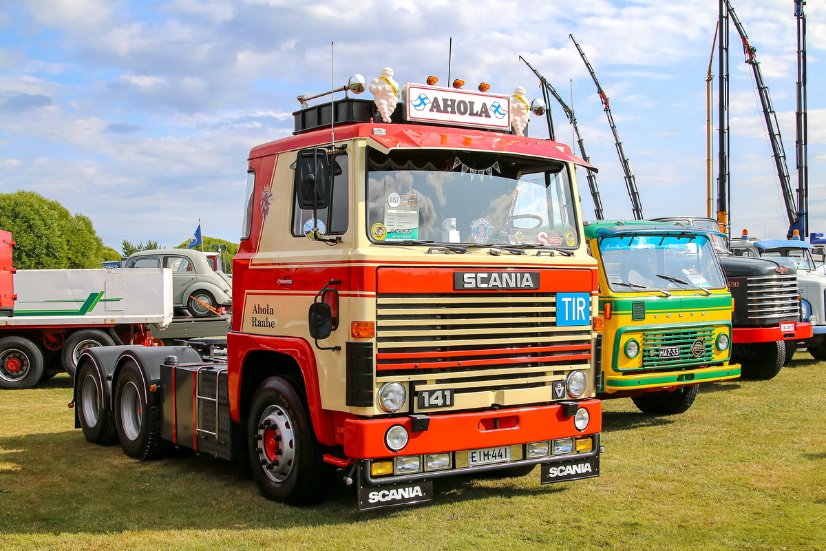 Финляндия, № EIM-441 — Scania (I) (общая модель); Финляндия — Power Truck Show 2019 Финляндия, № EIM-441 — Scania (I) (общая модель); Финляндия — Power Truck Show 2019