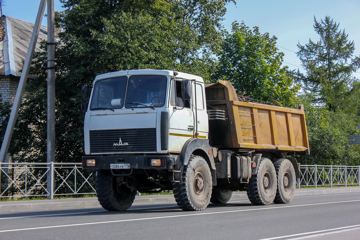Санкт-Петербург, № Т 086 УВ 178 — МАЗ-651705