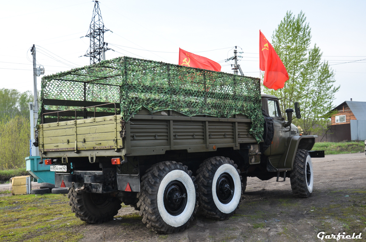 Кемеровская область, № Н 854 УМ 42 — Урал-375ДМ Кемеровская область, № Н 854 УМ 42 — Урал-375ДМ