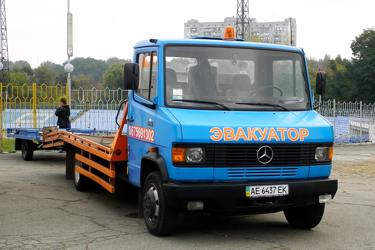 Днепропетровская область, № АЕ 6437 ЕК — Mercedes-Benz T2 ('1986) Днепропетровская область, № АЕ 6437 ЕК — Mercedes-Benz T2 ('1986)