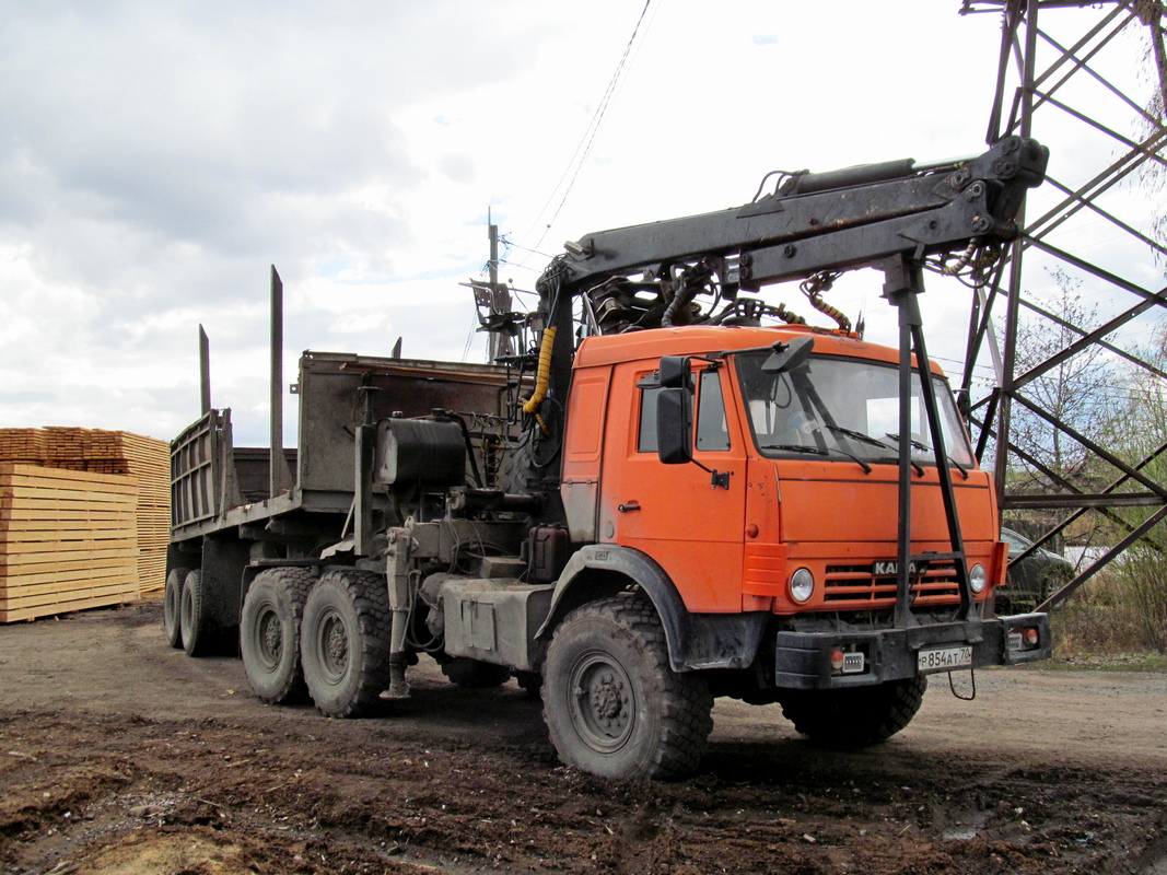Томская область, № Р 854 АТ 70 — КамАЗ-4310 Томская область, № Р 854 АТ 70 — КамАЗ-4310
