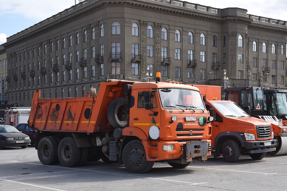 Волгоградская область, № Е 474 ОС 134 — КамАЗ-65115-L4(19) Волгоградская область, № Е 474 ОС 134 — КамАЗ-65115-L4(19)