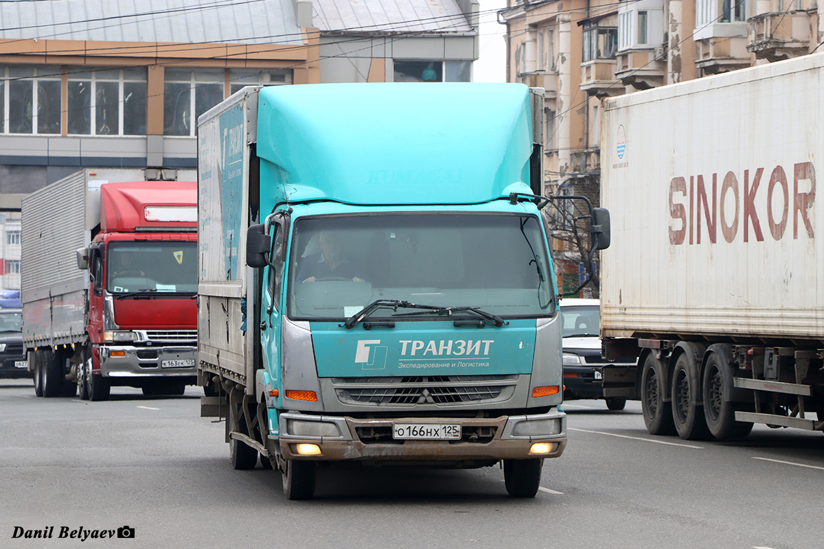 Приморский край, № О 166 НХ 125 — Mitsubishi Fuso (общая модель) Приморский край, № О 166 НХ 125 — Mitsubishi Fuso (общая модель)