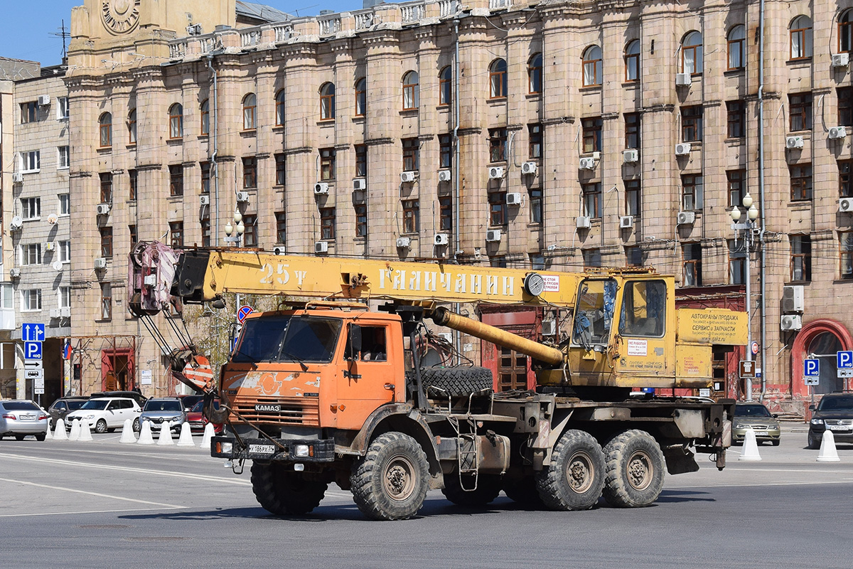 Волгоградская область, № У 186 РХ 34 — КамАЗ-43118-15 [43118R]