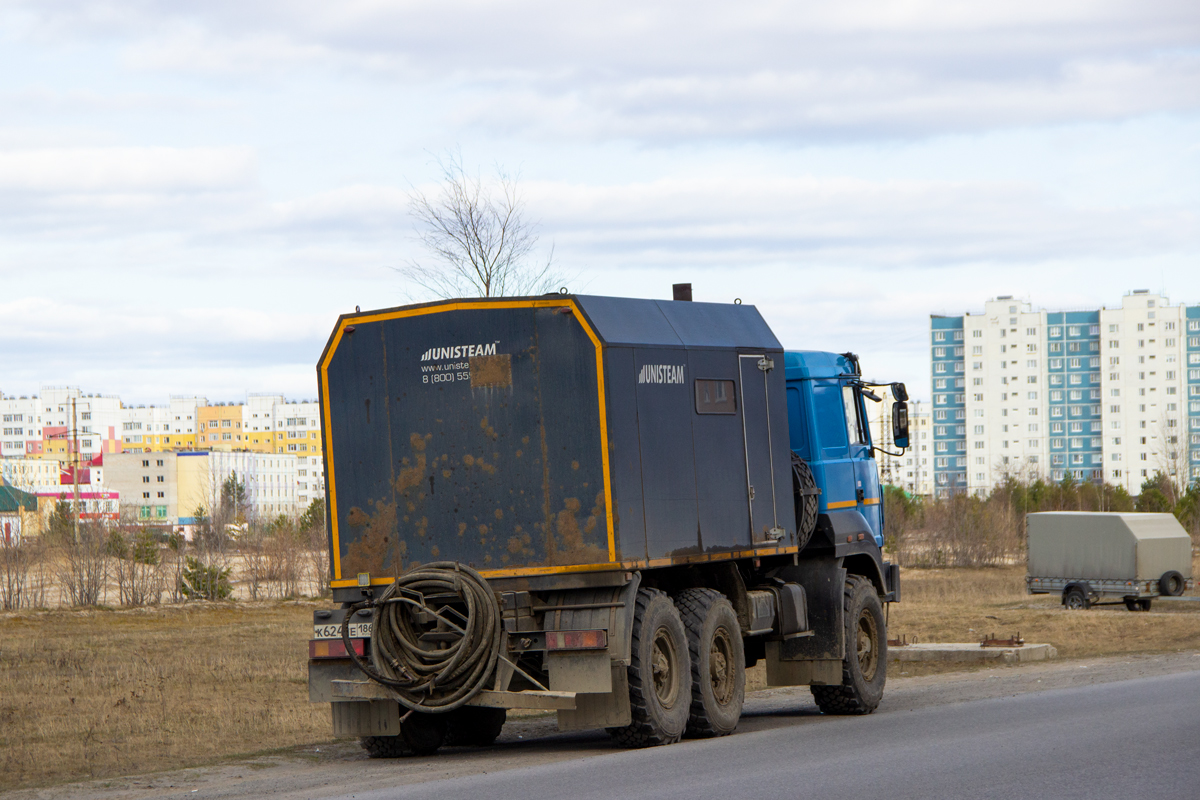 Ханты-Мансийский автоном.округ, № К 624 НЕ 186 — Урал-5557-80М Ханты-Мансийский автоном.округ, № К 624 НЕ 186 — Урал-5557-80М