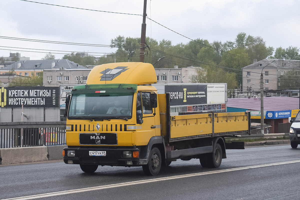 Тверская область, № С 417 УК 69 — MAN L2000 (общая модель) Тверская область, № С 417 УК 69 — MAN L2000 (общая модель)