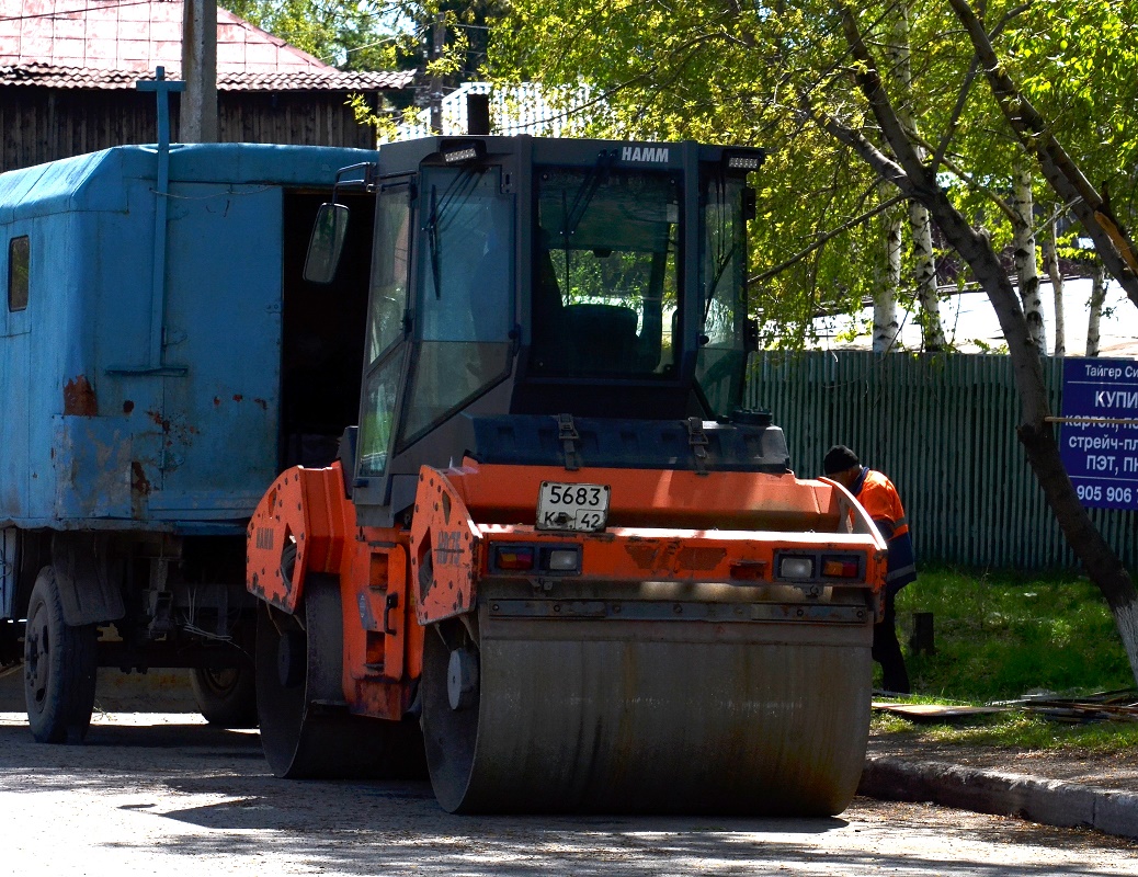 Кемеровская область, № 5683 КВ 42 — Hamm HD 75 Кемеровская область, № 5683 КВ 42 — Hamm HD 75