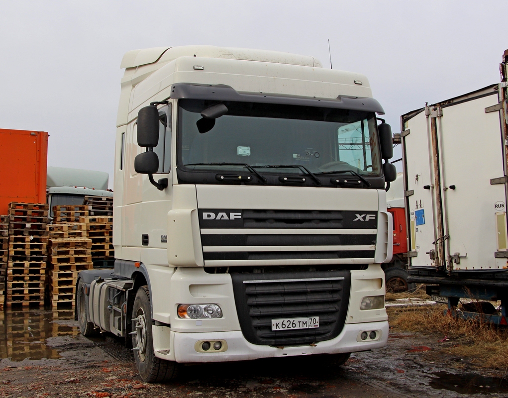 Томская область, № К 626 ТМ 70 — DAF XF105 FT