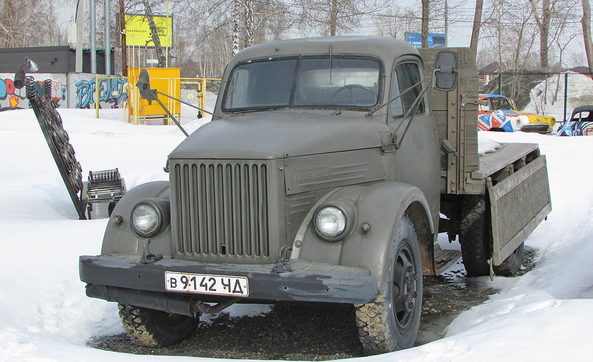 Новосибирская область, № В 9142 ЧД — ГАЗ-51А Новосибирская область, № В 9142 ЧД — ГАЗ-51А