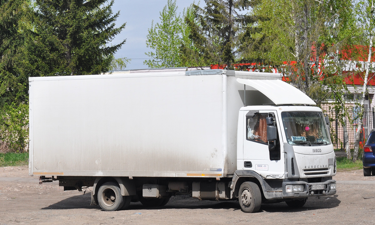 Омская область, № Н 031 ОХ 55 — IVECO EuroCargo ('2002) Омская область, № Н 031 ОХ 55 — IVECO EuroCargo ('2002)