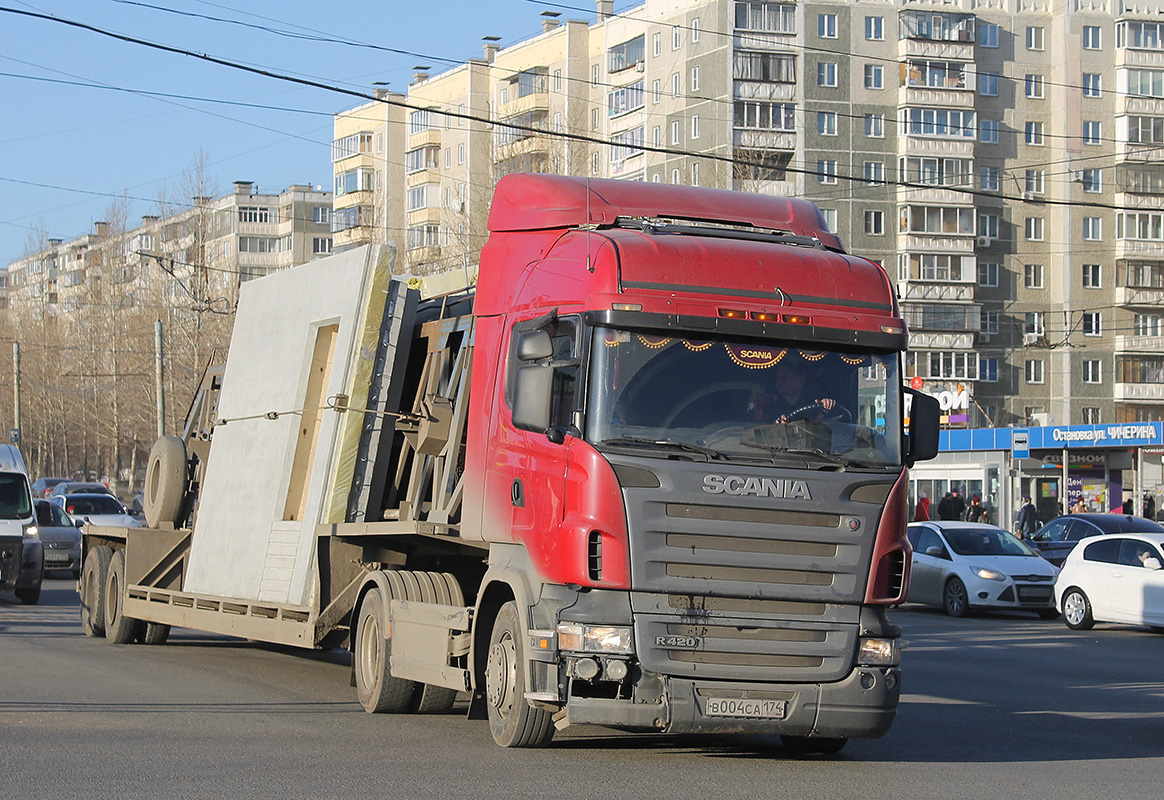 Челябинская область, № В 004 СА 174 — Scania ('2004) R420