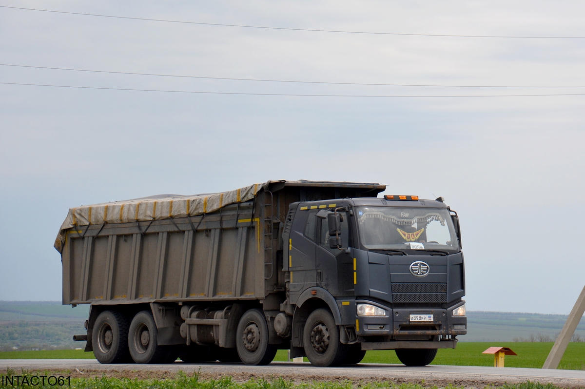 Луганская область, № А 898 КР — FAW J6 CA3310