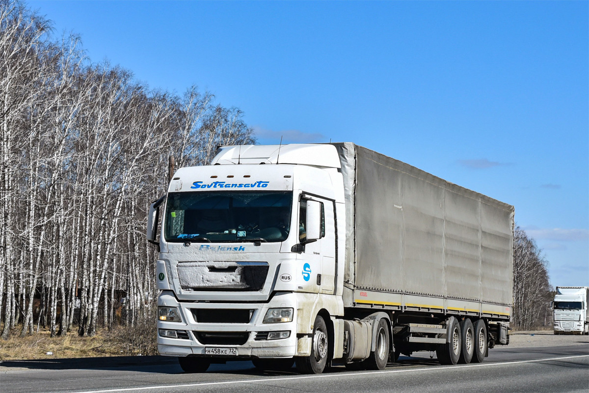 Брянская область, № Н 458 КЕ 32 — MAN TGX ('2012) 18.440