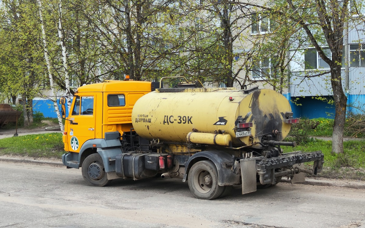Тверская область, № С 449 НТ 69 — КамАЗ-4308-H3(99)