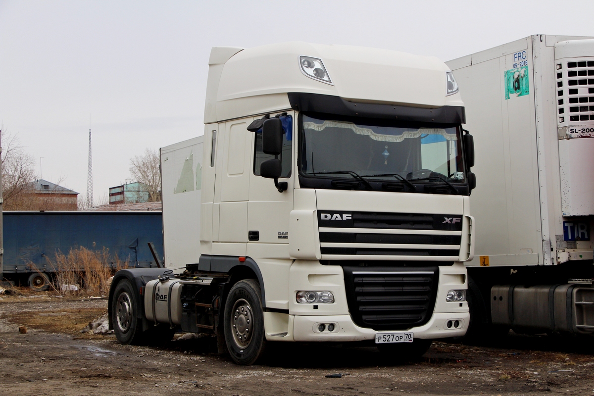 Томская область, № Р 527 ОР 70 — DAF XF105 FT Томская область, № Р 527 ОР 70 — DAF XF105 FT