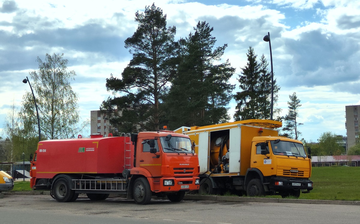 Тверская область, № В 038 ТН 69 — КамАЗ-43253 (общая модель)