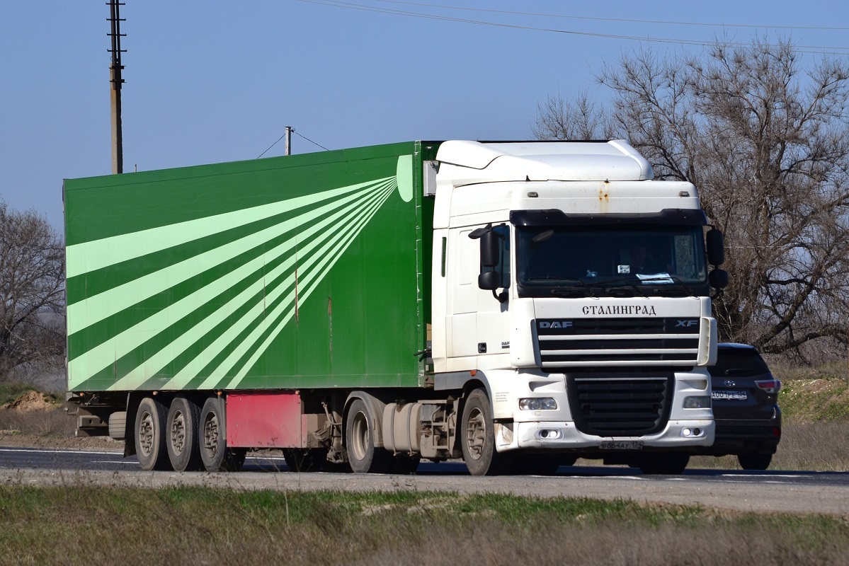 Волгоградская область, № В 864 АУ 134 — DAF XF105 FT Волгоградская область, № В 864 АУ 134 — DAF XF105 FT