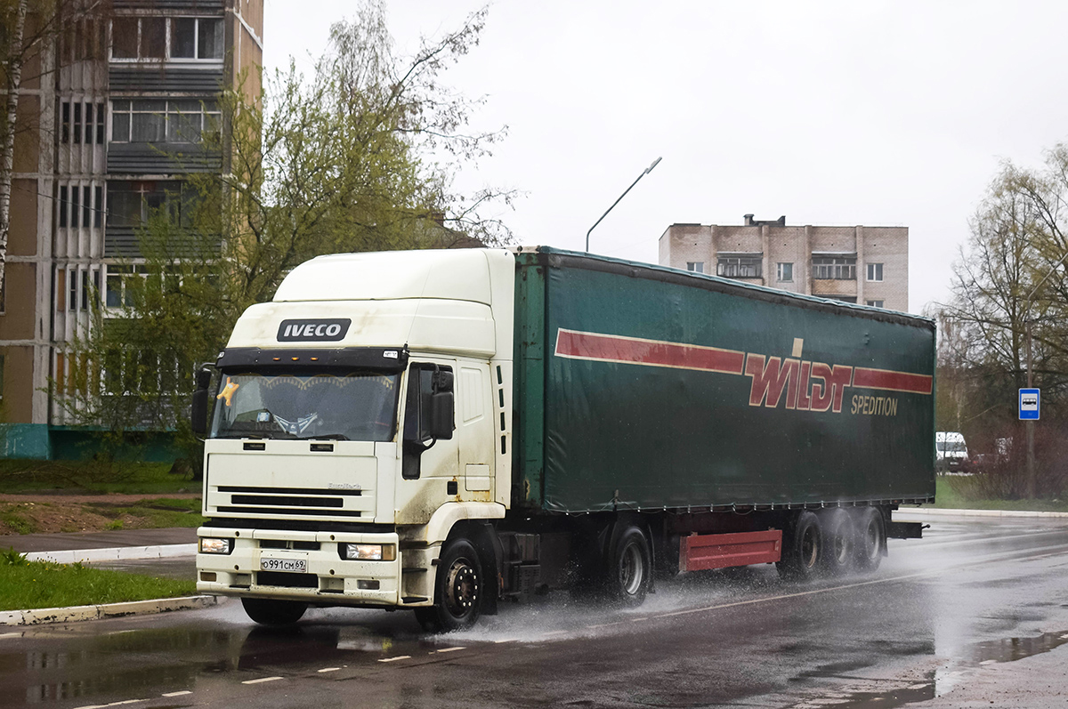 Тверская область, № О 991 СМ 69 — IVECO EuroTech