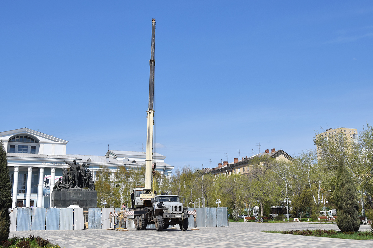 Волгоградская область, № К 371 СХ 134 — Урал-4320-40 Волгоградская область, № К 371 СХ 134 — Урал-4320-40