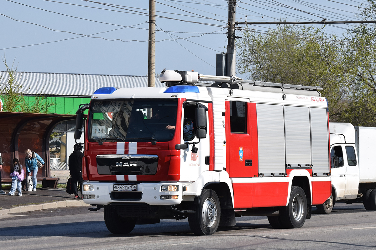 Волгоградская область, № В 342 ЕК 134 — MAN TGM 13.290 Волгоградская область, № В 342 ЕК 134 — MAN TGM 13.290