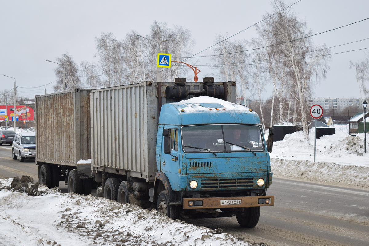Алтайский край, № А 192 ВС 22 — КамАЗ-5320