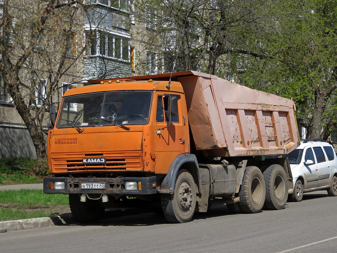 Кировская область, № А 193 ТТ 43 — КамАЗ-5511 Кировская область, № А 193 ТТ 43 — КамАЗ-5511
