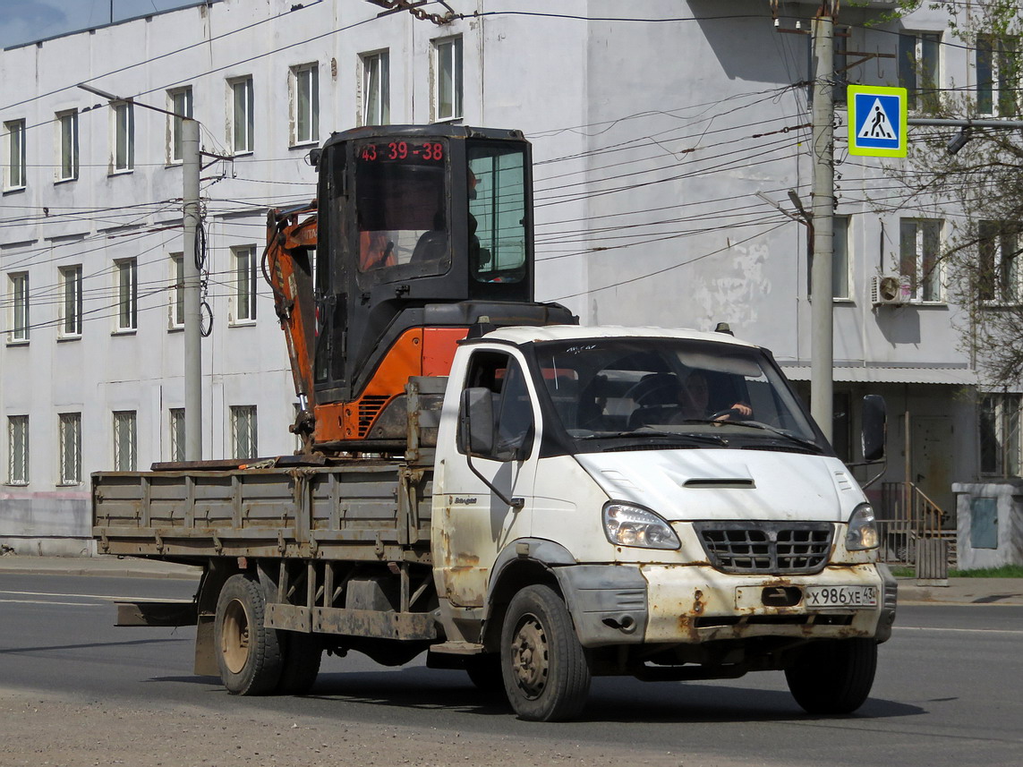 Кировская область, № Х 986 ХЕ 43 — ГАЗ-331041 "Валдай" Кировская область, № Х 986 ХЕ 43 — ГАЗ-331041 "Валдай"