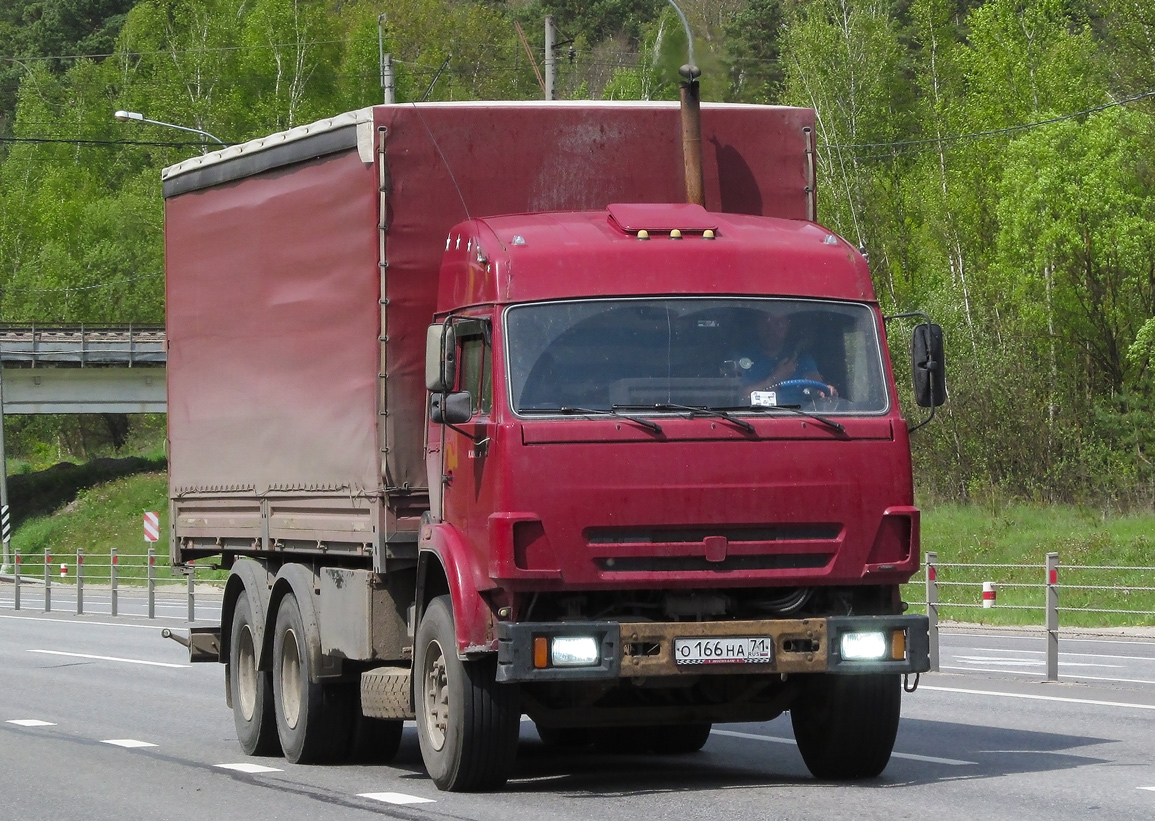 Тульская область, № О 166 НА 71 — КамАЗ-53212 Тульская область, № О 166 НА 71 — КамАЗ-53212