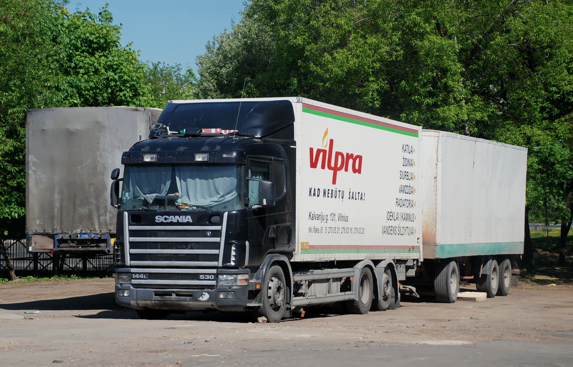Литва, № (LT) U/N 0128 — Scania ('1996) R144L; Литва — Автомобили без номеров Литва, № (LT) U/N 0128 — Scania ('1996) R144L; Литва — Автомобили без номеров