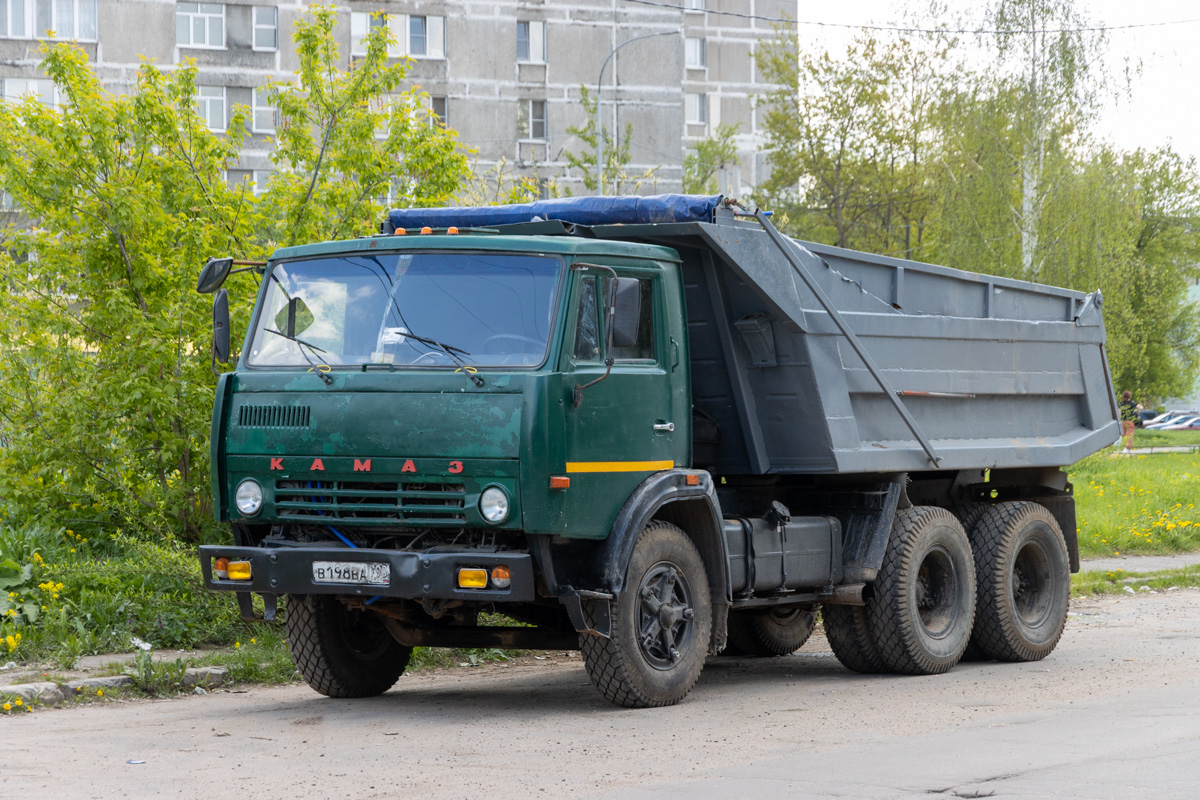 Московская область, № В 198 ВА 790 — КамАЗ-55111 (общая модель) Московская область, № В 198 ВА 790 — КамАЗ-55111 (общая модель)