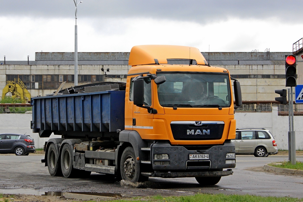 Гродненская область, № АК 6163-4 — MAN TGS ('2007) 26.440 Гродненская область, № АК 6163-4 — MAN TGS ('2007) 26.440