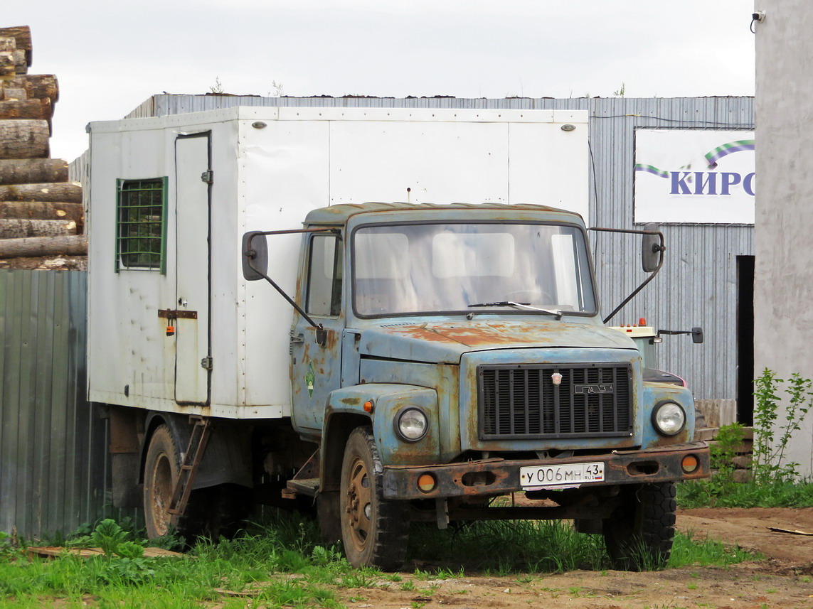 Кировская область, № У 006 МН 43 — ГАЗ-3307