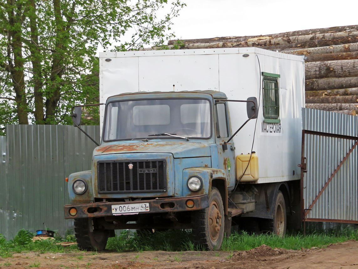 Кировская область, № У 006 МН 43 — ГАЗ-3307