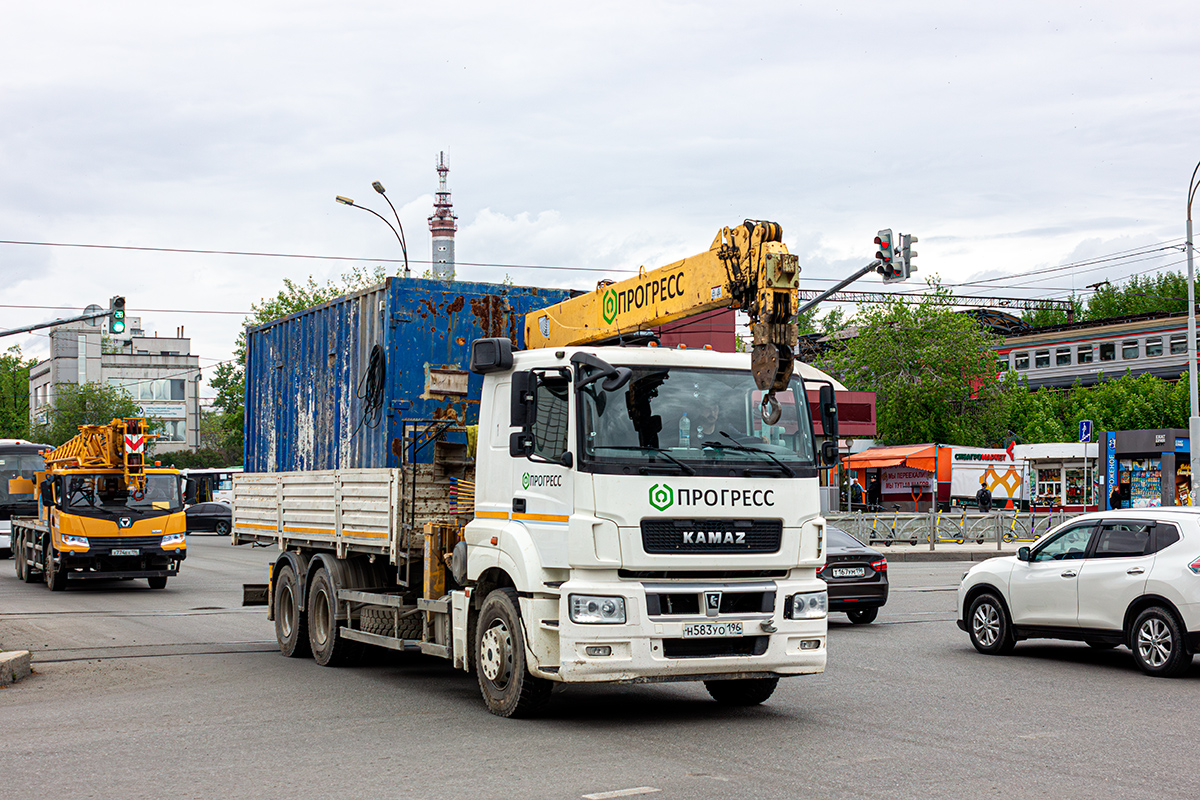 Свердловская область, № Н 583 УО 196 — КамАЗ-65206-S5(87) Свердловская область, № Н 583 УО 196 — КамАЗ-65206-S5(87)