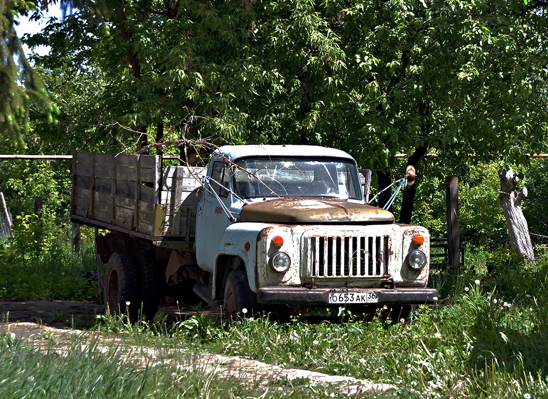 Воронежская область, № О 653 АК 36 — ГАЗ-53-12 Воронежская область, № О 653 АК 36 — ГАЗ-53-12