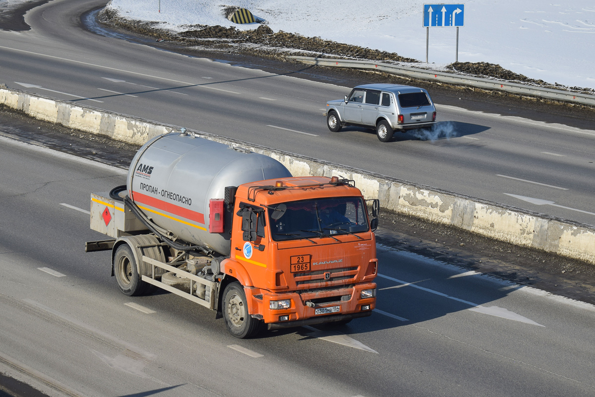 Новосибирская область, № О 301 МВ 154 — КамАЗ-43253-R4(28)